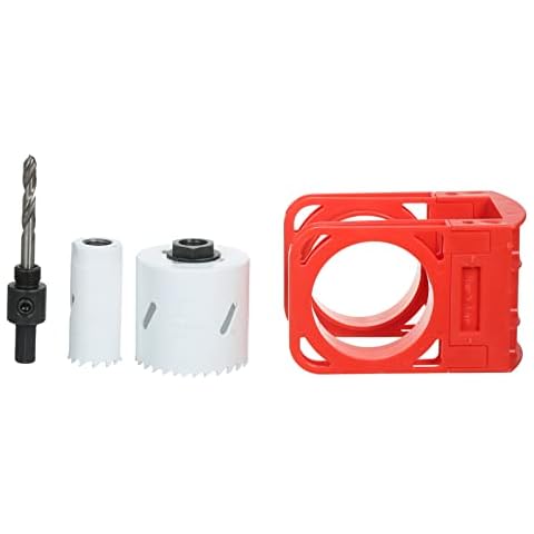 Benkeg Lock Installation Kit with Guide Template for Wood Doors Cover