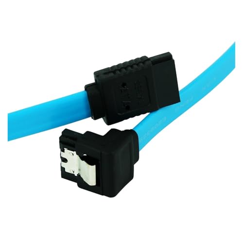Cable SATA 3.0 para disco duro SSD con adaptador 90° de alta velocidad miniatura 3