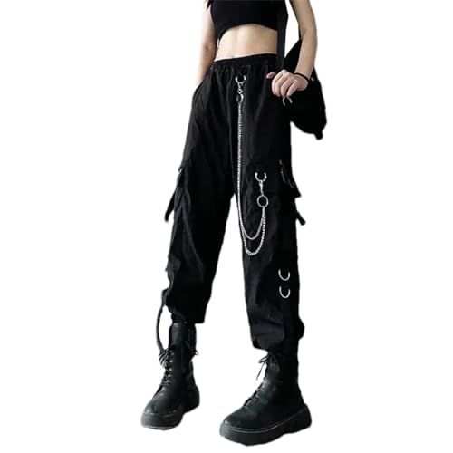 Pantalon jogging cargo femme : le sarouel streetwear cheville idéal contre la chaleur d'été