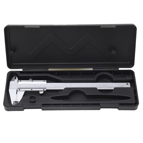 ANKROYU Calibre Vernier, Micrómetro de precisión de acero al carbono, herramienta de medición manual, Calibre Vernier, herramientas para medición industrial doméstica