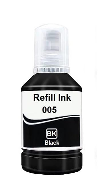 KOSH 005 Black Refill Ink for Epson M2140, M1100, M1120, M1140, M1170, M2110, M2120, M2170, M3180, M3170 and M3140 Printer (Pack of 1)
