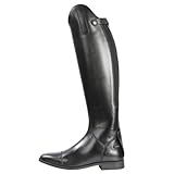 pfiff stiefeletten leder Mit Druckknopf zur Fixierung des Reißverschlusses und des Sporenschutzes und geriffelter Sohle für guten Halt im Steigbügel