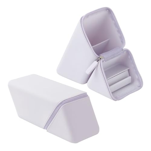 Estojo para caneta Sonic Cakusta portátil com gaveta, violeta FD-2045-V