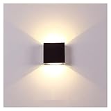 Photo Gallery applique a led da 6 w, for esterni, veranda, giardino, lampada e illuminazione decorativa for camera da letto, balcone, corridoio, comodino, alluminio(3000k,black body_2pcs_6w) Photo Gallery applique a led da 6 w, for esterni, veranda, giardino, lampada e illuminazione decorativa for camera da letto, balcone, corridoio, comodino, alluminio(3000k,black body_2pcs_6w)