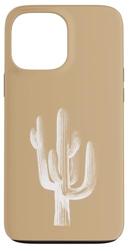Wilderness Botany Saguaro Cactus - �x�[�W��/�^�� �X�}�z�P�[�X iPhone 13 Pro Max �p