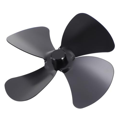 KICHOUSE Aspa De Ventilador De 4 Aspas Aleación De Aluminio Silenciosa Para Estufa Repuesto