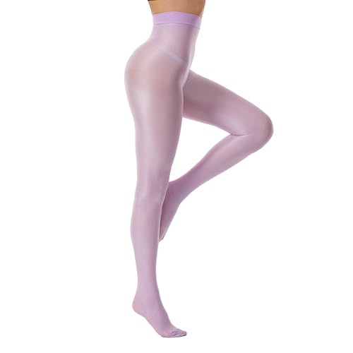 Image of Frola Shaping Tights for Women 70D Shimmery Pantyhose for Dance Ballet Glitter Socks