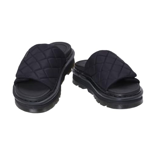 [�h�N�^�[�}�[�`��] �T���_�� �����Y ���f�B�[�X ZEBZAG SLIDE ECONYL WOVEN WR ���� �X���C�h�T���_�� 42015001 �u���b�N (���{�̌C�̃T�C�Y���@, ��l, ���l, 25.0 cm) [���s�A���i]