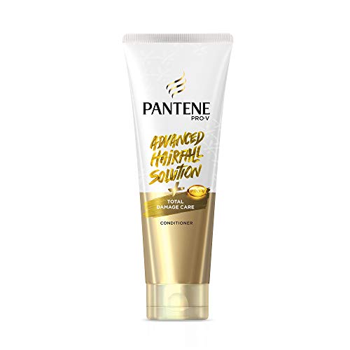 Pantene Advanced Unscented Hairfall Solution, Anti-Hairfall Total Damage Care Conditioner for Women, 200 ML, 1 Count