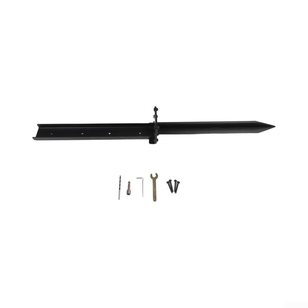 Kit Reparación Postes Valla para acero Inoxidable Cruzado para estabilizador Viento Jardín 31.8x15.7 Pulgadas