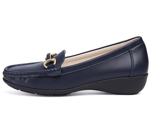 Image of Cestfini Women's Slip-on Loafers Casual Work Shoes