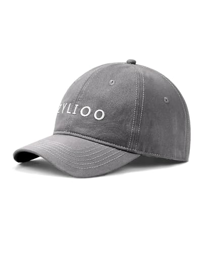 Image of XXL Baseball Cap For Big Heads, Soft Crown Washed Dad Hat, Oversized Denim Cap For Men Women Golf, Travel, Daily Wear