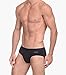 2(X)IST Men's Cotton Stretch Bikini Brief 4-Pack Black