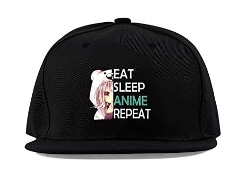 Casquette de baseball anime en coton respirant noir idéale pour les conventions mangas