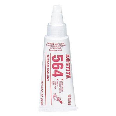 Loctite 564 General Purpose Thread Sealant, 50 mL Tube, White