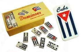 Juego de dominó cubano doble nueve – Auténtico juego de dominó con bandera de Cuba para entretenimiento familiar cubano 9