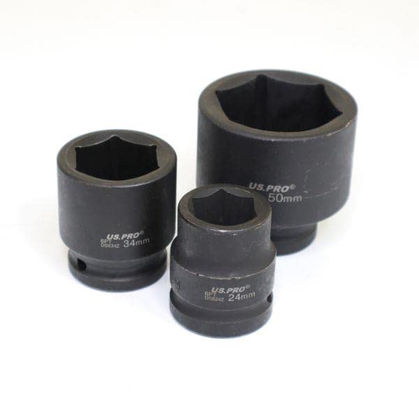 US PRO Tools Single 3/4" Dr 17MM 6PT Deep Impact Socket - Foto 4
