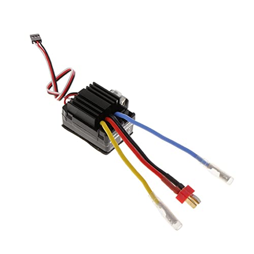 Qectial ESC con Escobillas Impermeable de 40 a para Accesorios de Vehículos 4x4 a Escala 1/10