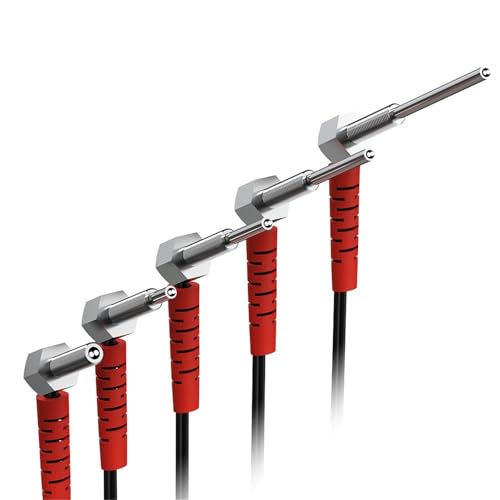Sensor de fibra óptica M3 reflexivo difuso NA41 PNP con aguja de codo largo