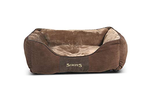 Scruffs Chester Box Bed Chocolade M 60 x 50 cm