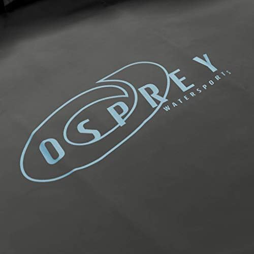 Osprey Wetsuit Changing Mat | Waterproof Outdoor Changing Bag, Portable, Folding and Water Resistant, Travel Bag, Black, One Size