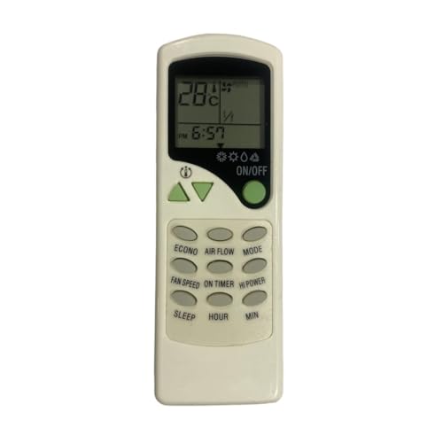 Image of Upix AC Remote No. 7 (No Backlight), Compatible /Replacement for Hyundai AC Remote Control (Exactly Same Remote Will Only Work)