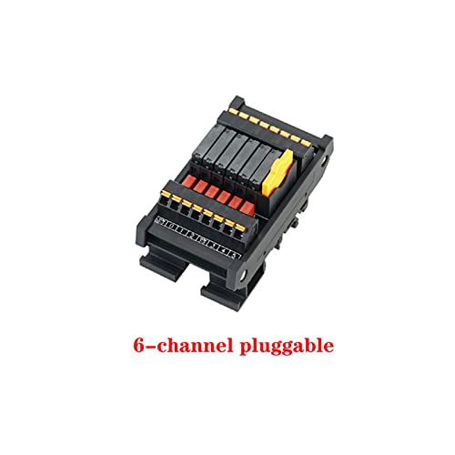 Module de borne RT-P en ligne 6 canaux NPN PNP pour câblage d'interface PLC 24VDC