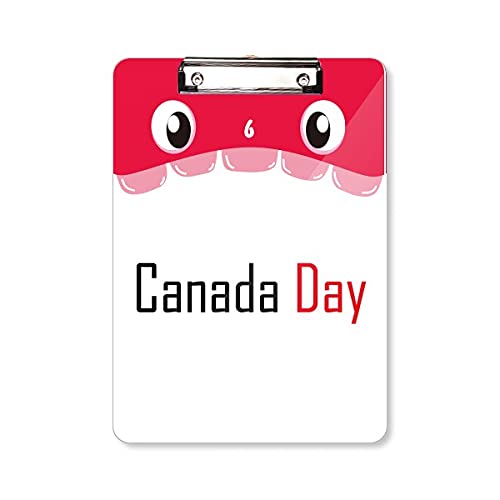 Bloc-notes d'apprentissage A4 de festival et dossier à tête plate pour fête du canada