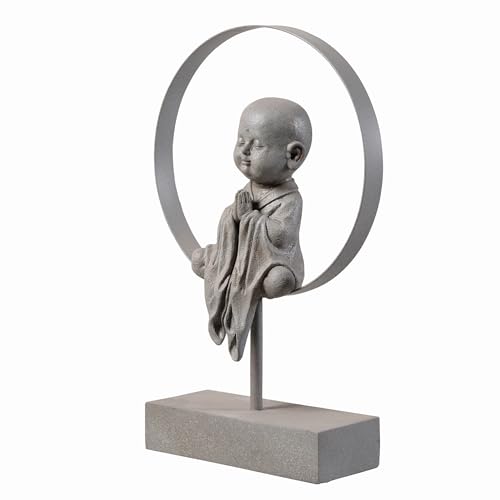 Hi-Line Gift Ltd. Little Monk Home Decor Tabletop Ornament by HI-LINE - Image 5