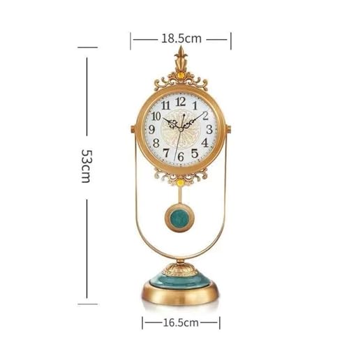 Reloj de mesa elegante de estilo retro para regalar en ocasiones 3