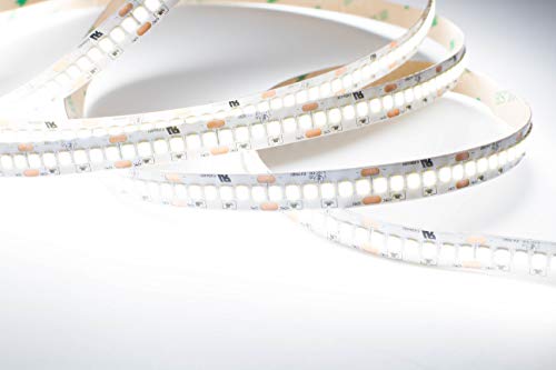 Tira de LED Blanca Pura 6000K 24V 1200 LEDs 16ft 120W miniatura 5