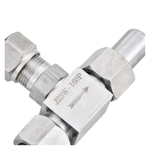 Vanne à aiguille haute pression filetage interne acier inoxydable 304