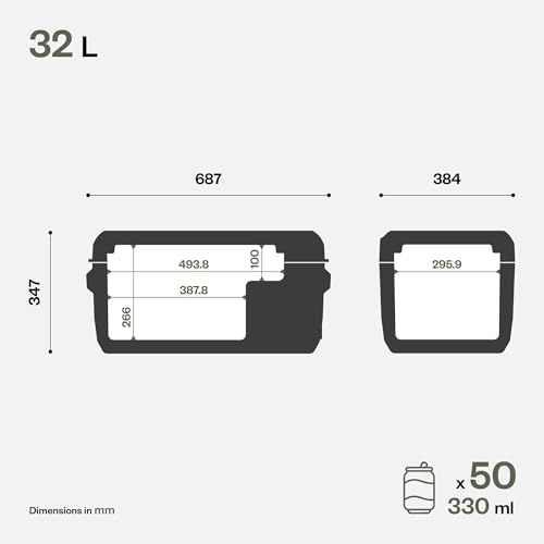 Indel B ITB32 Frigo/Freezer Portatile A Compressore 12/24V 32 L - 6