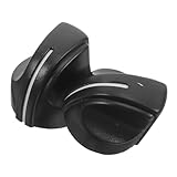 Ciieeo 2 Stück Kunststoff Drehknopf Fluted Shaft Bedienknopf für Potentiometer Motorpanel...