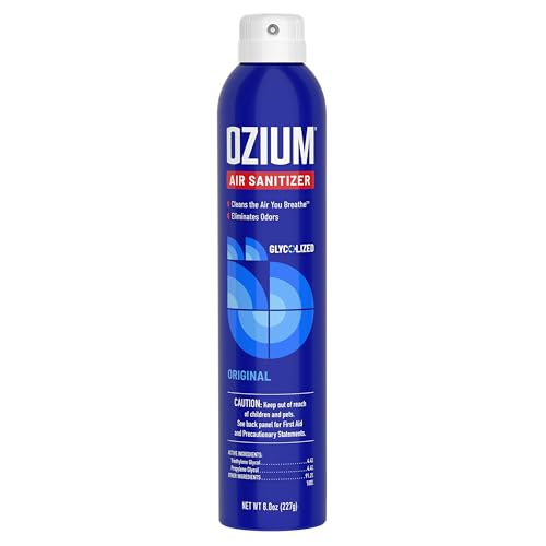 Ozium 8 Oz. Air Sanitizer & Odor Eliminator for Homes, Cars, Offices and More, Original Scent, Pack of 1