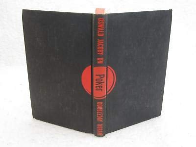 OSWALD JACOBY ON POKER 1945 Doubleday, Doran & ... B089KMGM1V Book Cover
