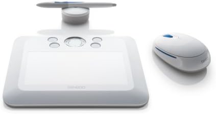 Bamboo Fun (Small) White Tablet with Pen, Mouse & Graphics Software