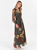 ANRABESS Women's Floral Maxi Dress 2025 Fall V Nec... #4