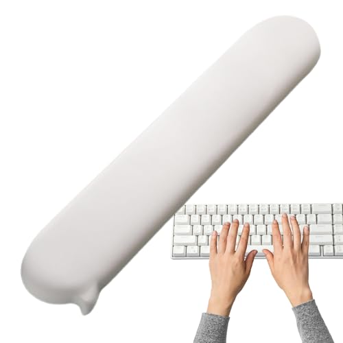 Cojín acolchado ergonómico y reposamuñecas antideslizante para teclado