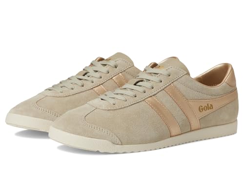 Gola Women's Bullet Pearl Sneaker, Bone, 7.5