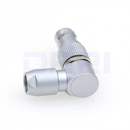 DRRI 0B FSG 0B 9 Pin Rotatable Adjustable Right Angle Circular Push-Pull Male Plug for Red Komodo (9Pin, FSG) - Image 4