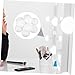 QUMIIRITY 10pcs Fog-resistant Plastic Flat Globe Shade for Spotlights Pendant Lights Easy Installation for Lampshades Versatile Use Residential Commercial Settings