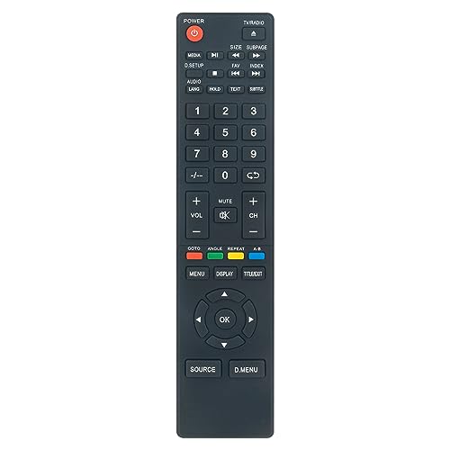 ALLIMITY Reemplazo Mando a Distancia Fit for TV K20LT1H K22LT1F K22LT2F K24DLT1F K24DLT2F K32DLT1H K32IPS4H K40DLT1F K48DLT3F K55DLT5F