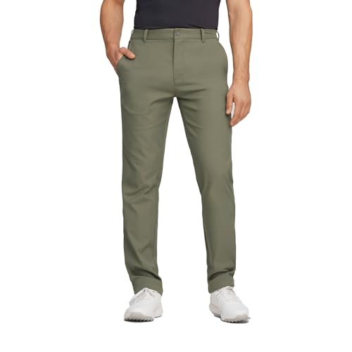 Puma Golf Men's Dealer Pant, Dark SAGE, 35/30
