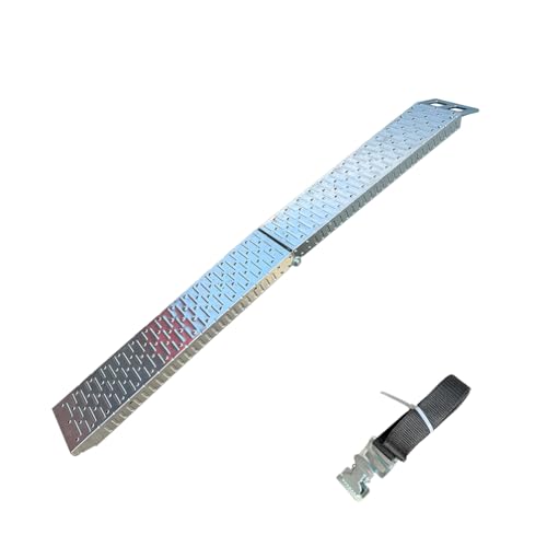 Taurus Legend Dirt Bike Loading Ramp, 300kg Capacity, Stainless Steel with Safety Strap