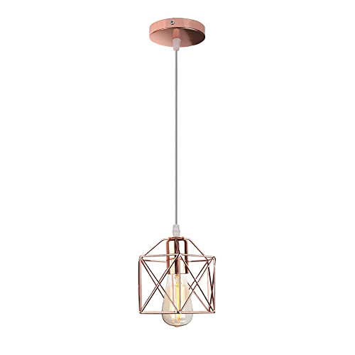 Lampe pendentif de cuisine island en métal robuste avec chandeliers rétro au design épuré