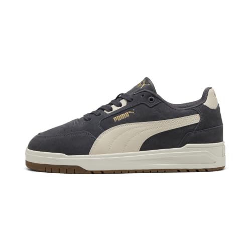 PUMA Sneakers Shuffle Downtown Unisexe 47, Moody Gray Alpine Snow Gold White