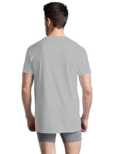 Fruit of the Loom Men’s Work Gear with Enhanced Durability & Cooling, Crew - Coolzone Underarm - 3 Pack Grey, Small - image 3
