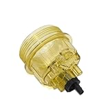 Fuel Filter Cup, Compatible with Doosan, K1046352 PL420 1000424916 PL420x K1006529 K1006973 Glass