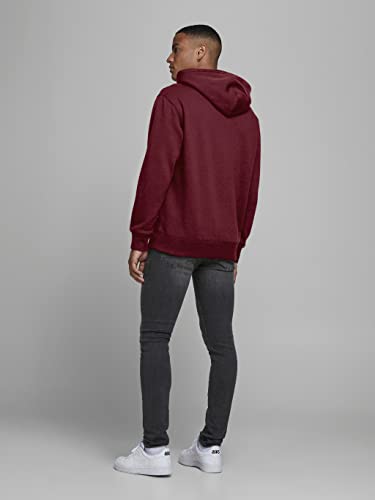JACK & JONES Herren JJESOFT Sweat Hood, Port Royale/REG, XXL – Ansicht 3
